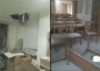 טיל רוסי פגע ישירות בבית הכנסת המרכזי בחרסון - רב העיר ניצל בנס