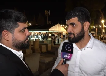 מנחם, אלוף הארץ בהרמת משקולות בראיון ל'ערוץ 2000'&nbsp;