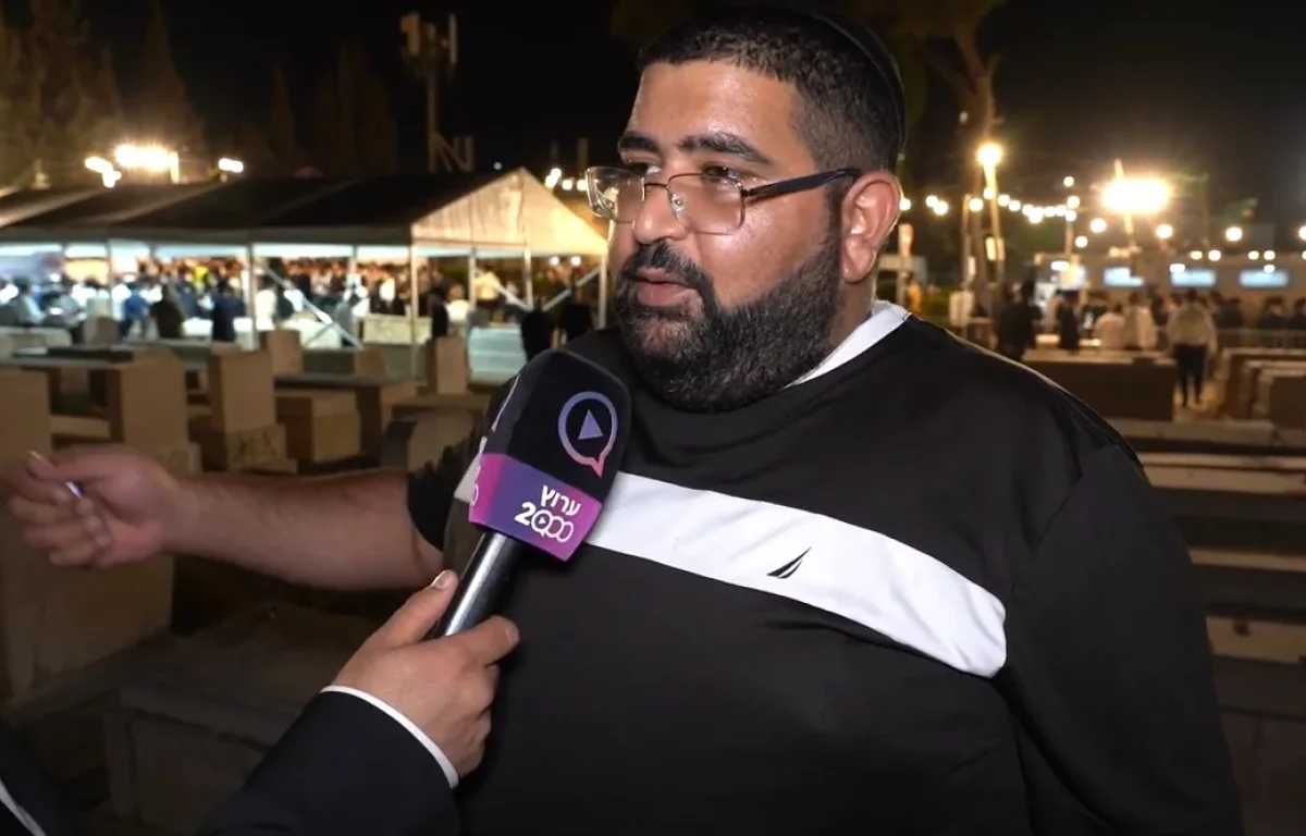 "כל עם ישראל היה שם" - יוסף חיים בראיון לערוץ 2000&nbsp;