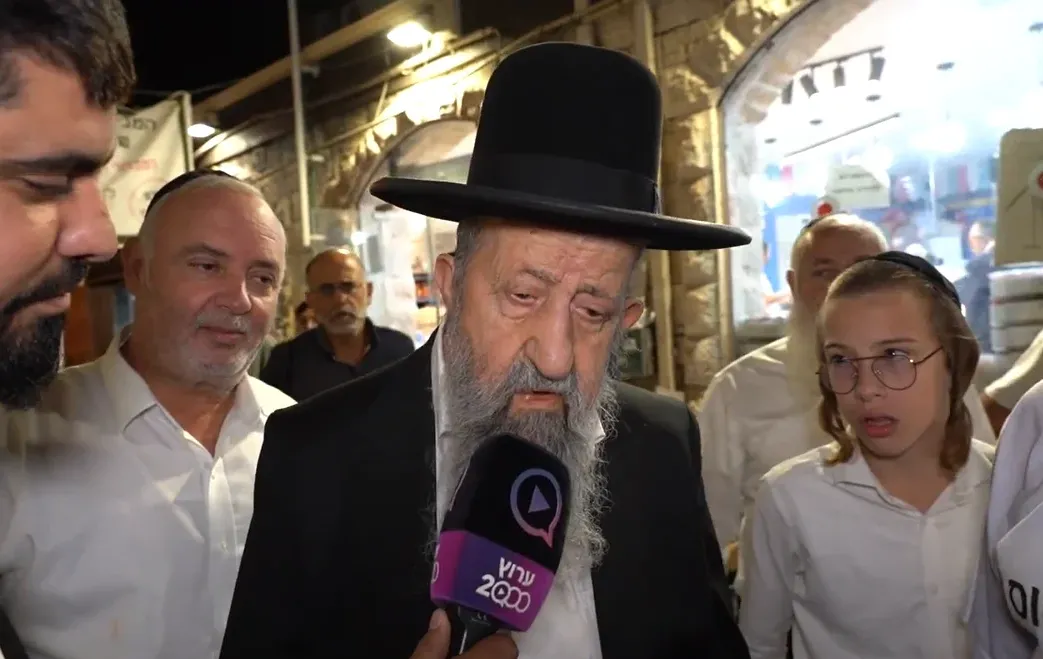 ברכתו המיוחדת של הגאון הרב בן ציון מוצפי שליט"א בשידור החי לערוץ 2000 ביום ההילולא