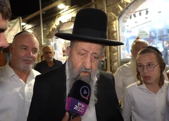ברכתו המיוחדת של הגאון הרב בן ציון מוצפי שליט"א בשידור החי לערוץ 2000 ביום ההילולא