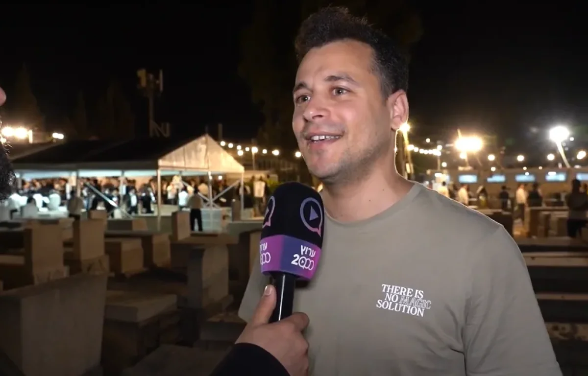 יוסי משתף בשיחה ל'ערוץ 2000'