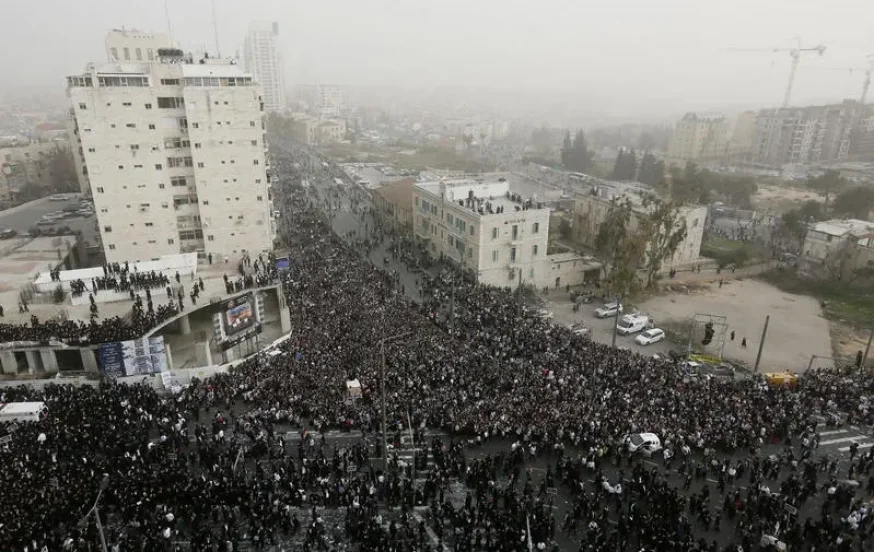 עצרת תפילה המונית בירושלים על רדיפת עולם התורה עצרת תפילה המונית בירושלים על רדיפת עולם התורה