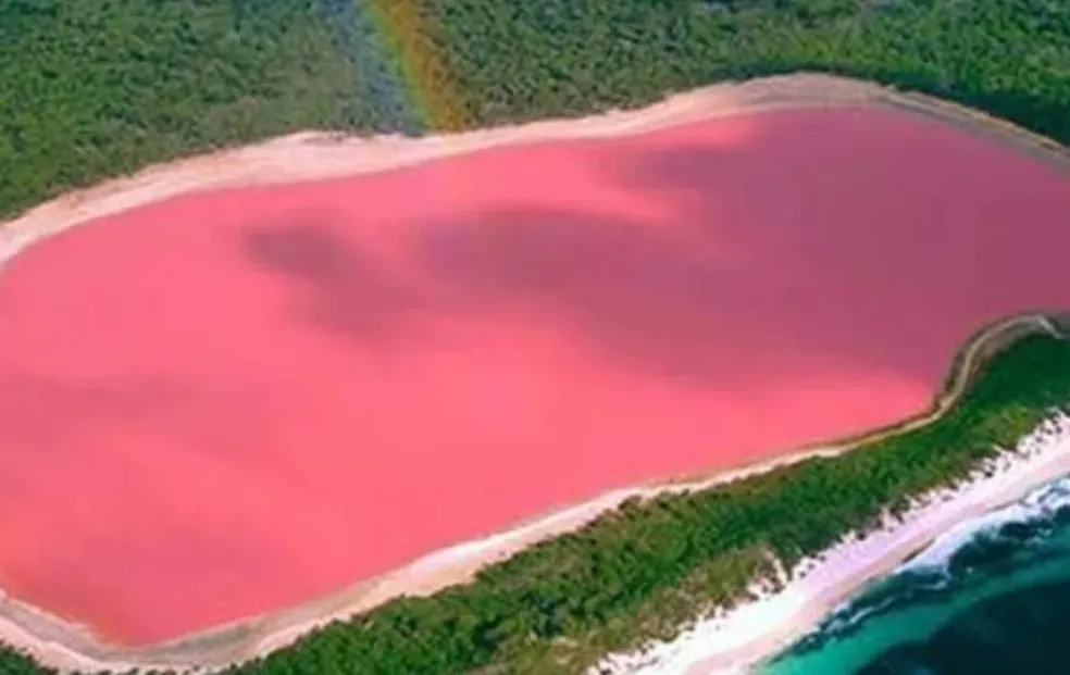 אגם הילייר באוסטרליה אגם הילייר באוסטרליה
