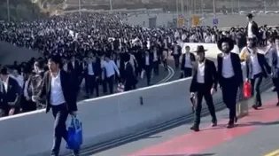 תיעוד: אלפים צועדים רגלית מהכניסה לירושלים ל'עצרת המיליון'