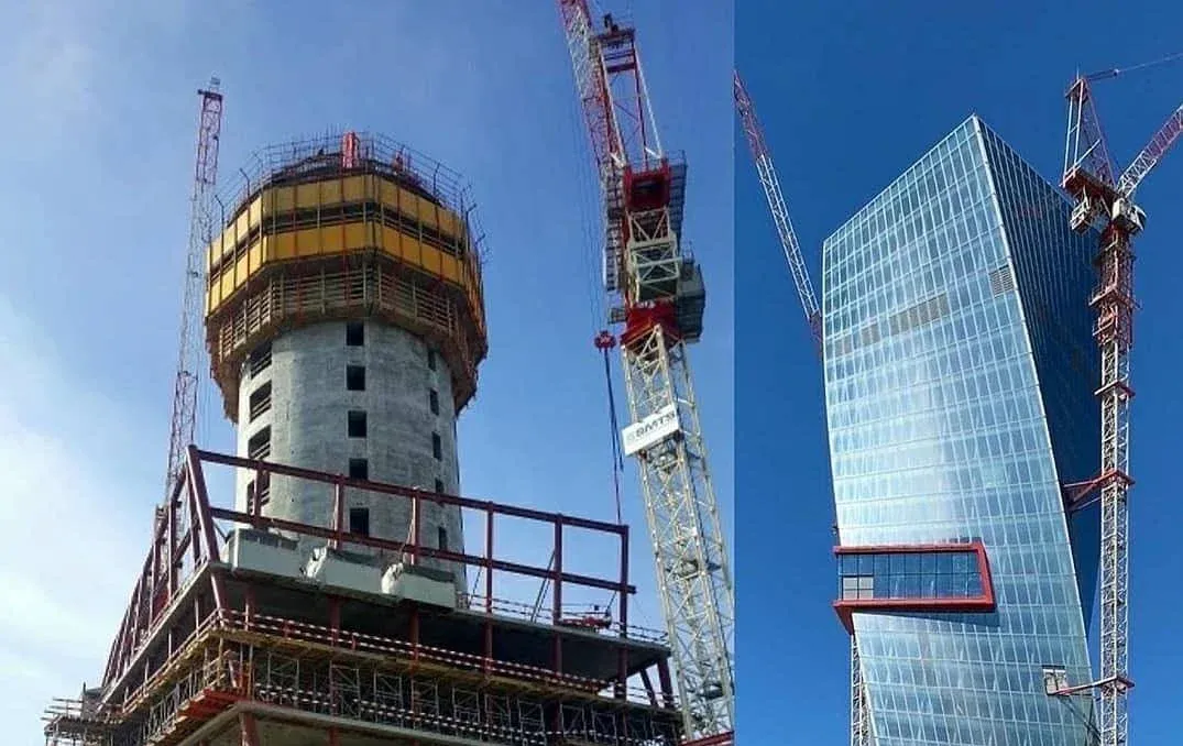 המגדל שמסובב את הראש: פלא הנדסי באמצע באקו מצליח לשגע את העולם