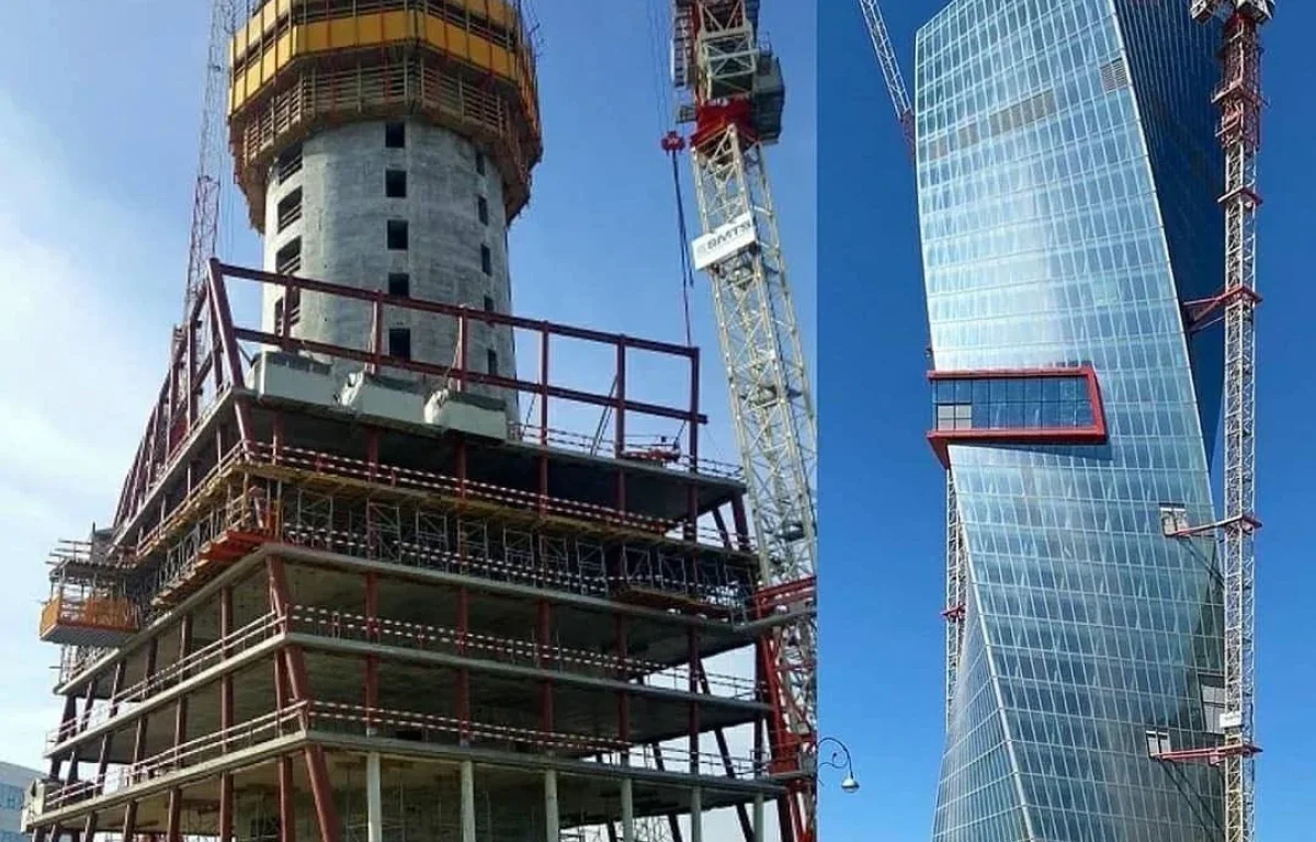 המגדל שמסובב את הראש: פלא הנדסי באמצע באקו מצליח לשגע את העולם המגדל שמסובב את הראש: פלא הנדסי באמצע באקו מצליח לשגע את העולם