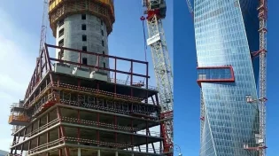 המגדל שמסובב את הראש: פלא הנדסי באמצע באקו מצליח לשגע את העולם