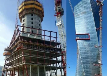 המגדל שמסובב את הראש: פלא הנדסי באמצע באקו מצליח לשגע את העולם המגדל שמסובב את הראש: פלא הנדסי באמצע באקו מצליח לשגע את העולם