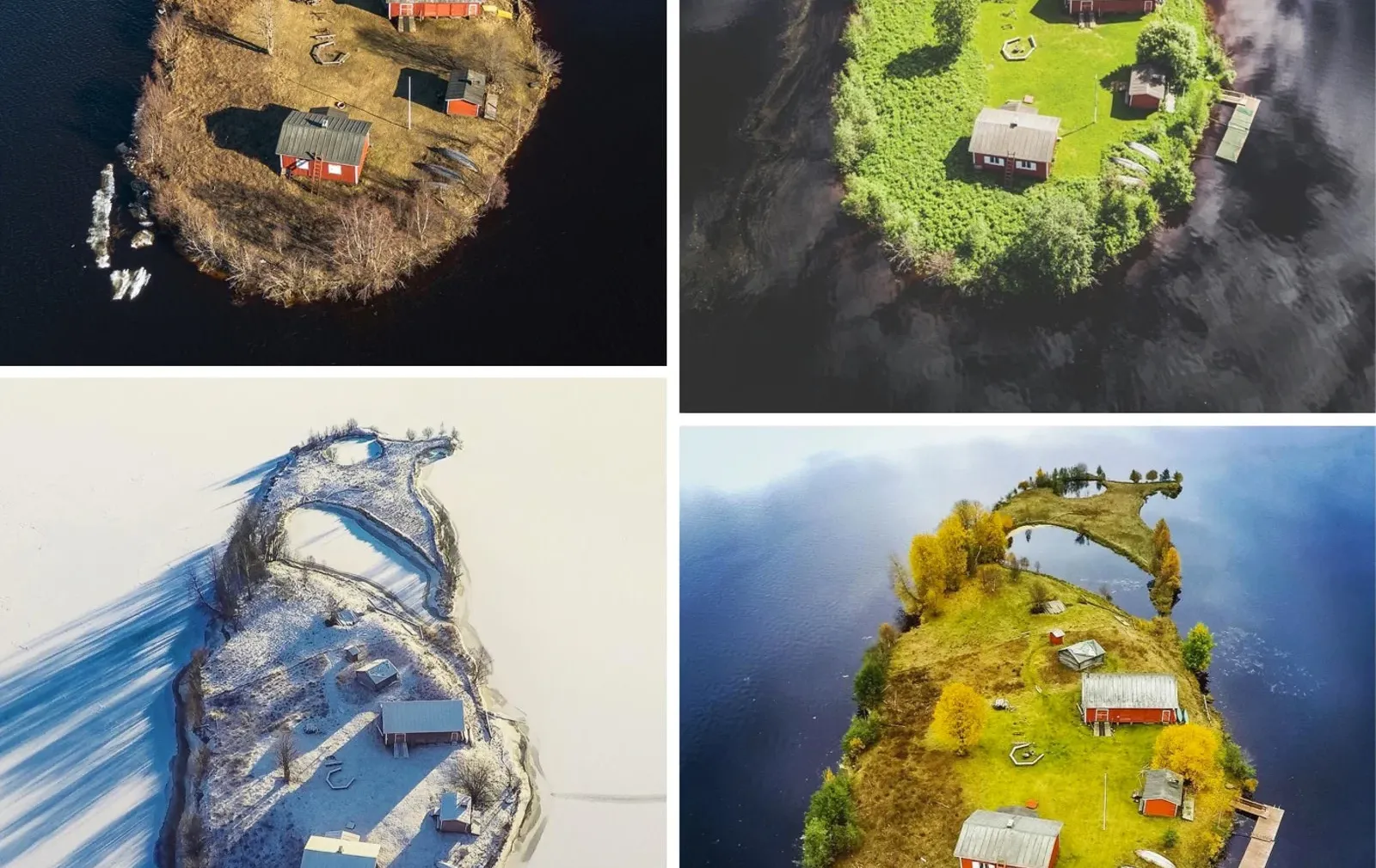 האי שנראה כאילו הבורא מצייר אותו מחדש בכל עונה האי שנראה כאילו הבורא מצייר אותו מחדש בכל עונה