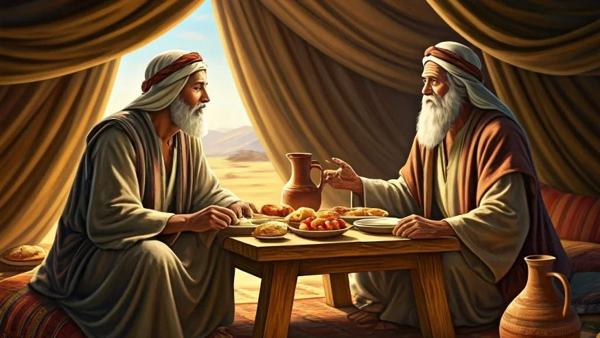 אברהם אבינו זכה לגילוי שכינה ובכל זאת עזב הכול בשביל 