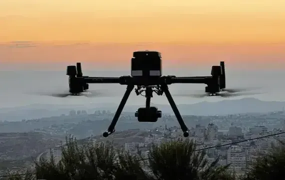 סוכל ניסיון הברחת נשק בגבול המערבי: רחפן חדר לישראל סוכל ניסיון הברחת נשק בגבול המערבי: רחפן חדר לישראל