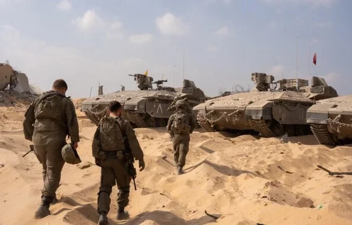 צה"ל השמיד תשתיות טרור של חיזבאללה בכפר חולא שבדרום לבנון