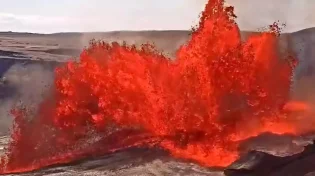אש השם בארץ נכר: התפרצות הר הגעש בהוואי מעוררת השתאות על פלאי הבריאה