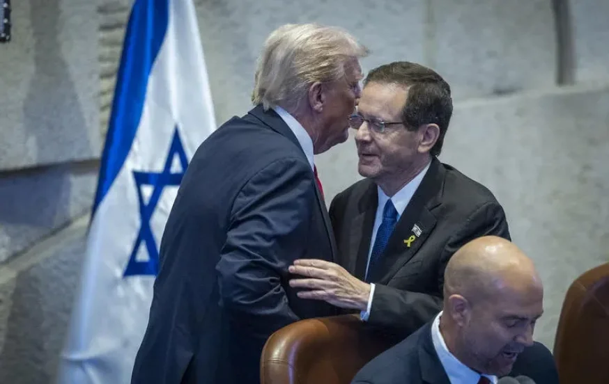 טראמפ לנשיא הרצוג: לשקול חנינה לנתניהו טראמפ לנשיא הרצוג: לשקול חנינה לנתניהו