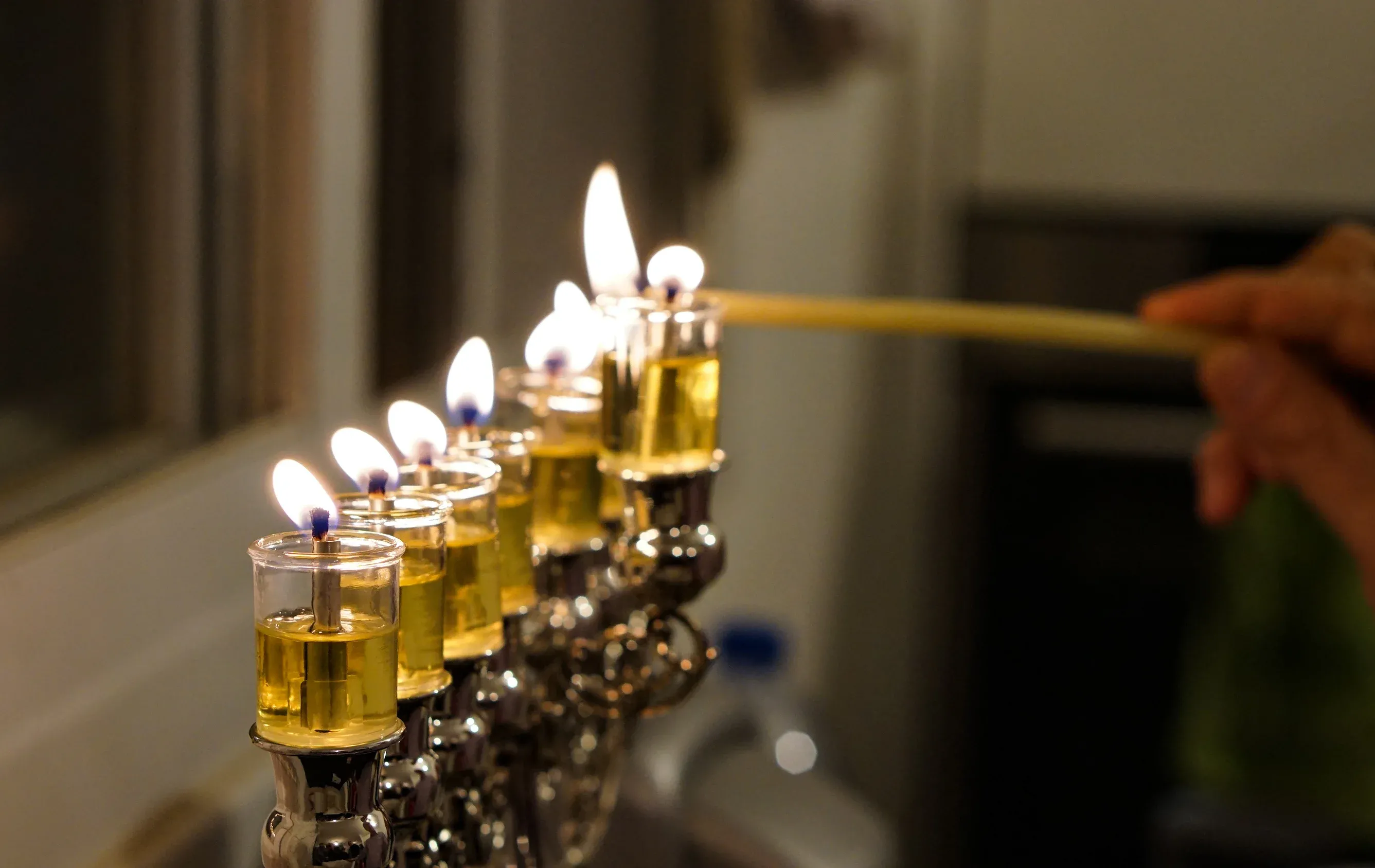 נרות החנוכה נרות החנוכה