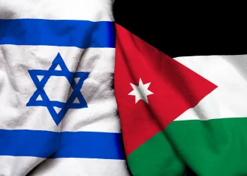 דגל ישראל וירדן