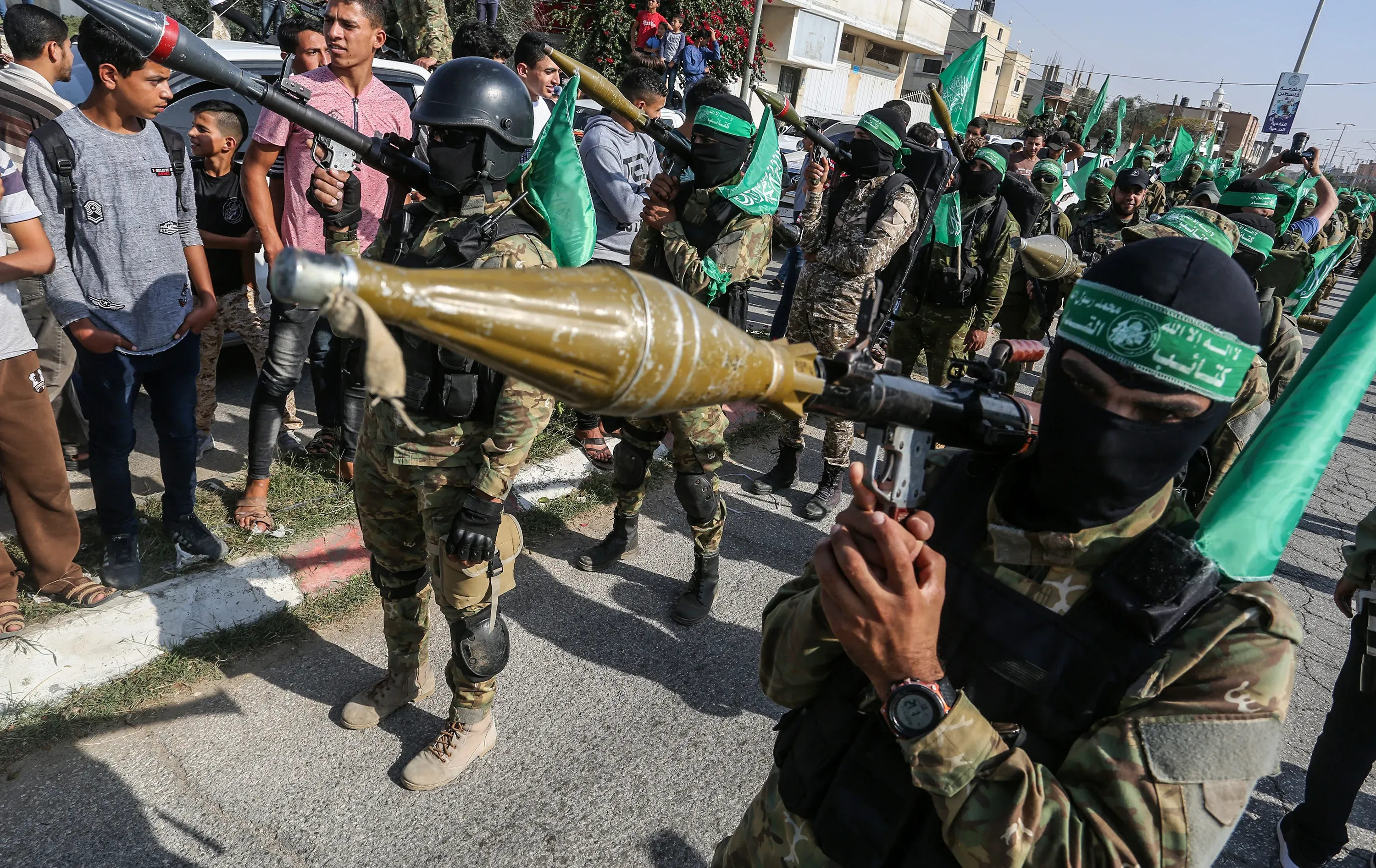 אנשי חמאס בעזה 