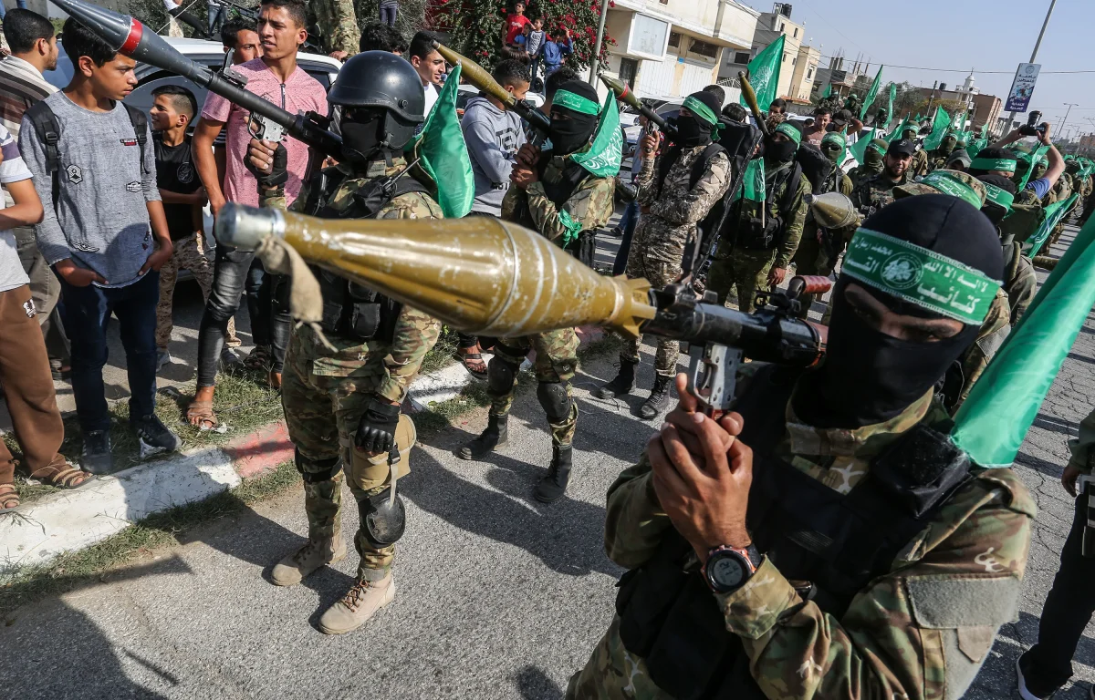 אנשי חמאס בעזה 