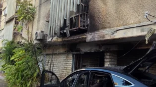 חשד להצתה: תינוק ושלושה מבוגרים חולצו משריפה בחיפה