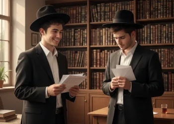 שני אחים נבחנו באותו יום והרב גרוסמן עצר את התוצאה