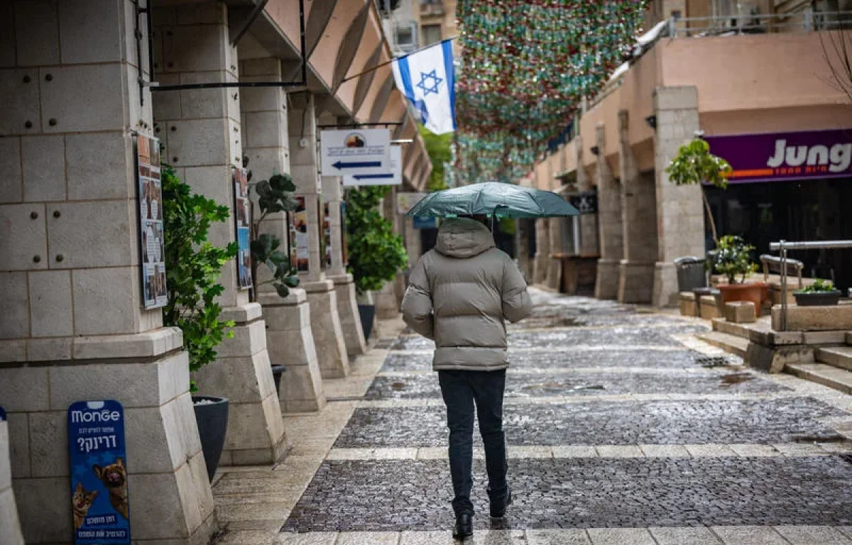 גשם, ברקים והצפות - אבל זה ייגמר כבר הלילה