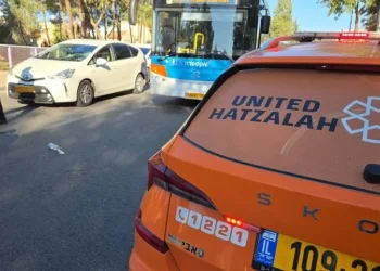 תאונה קטלנית בירושלים: הולך רגל כבן 80 נהרג מפגיעת רכב ברמות