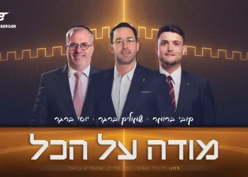 שמוליק ברגר, קובי ברומר ויוסי ברגר - "מודה על הכל"