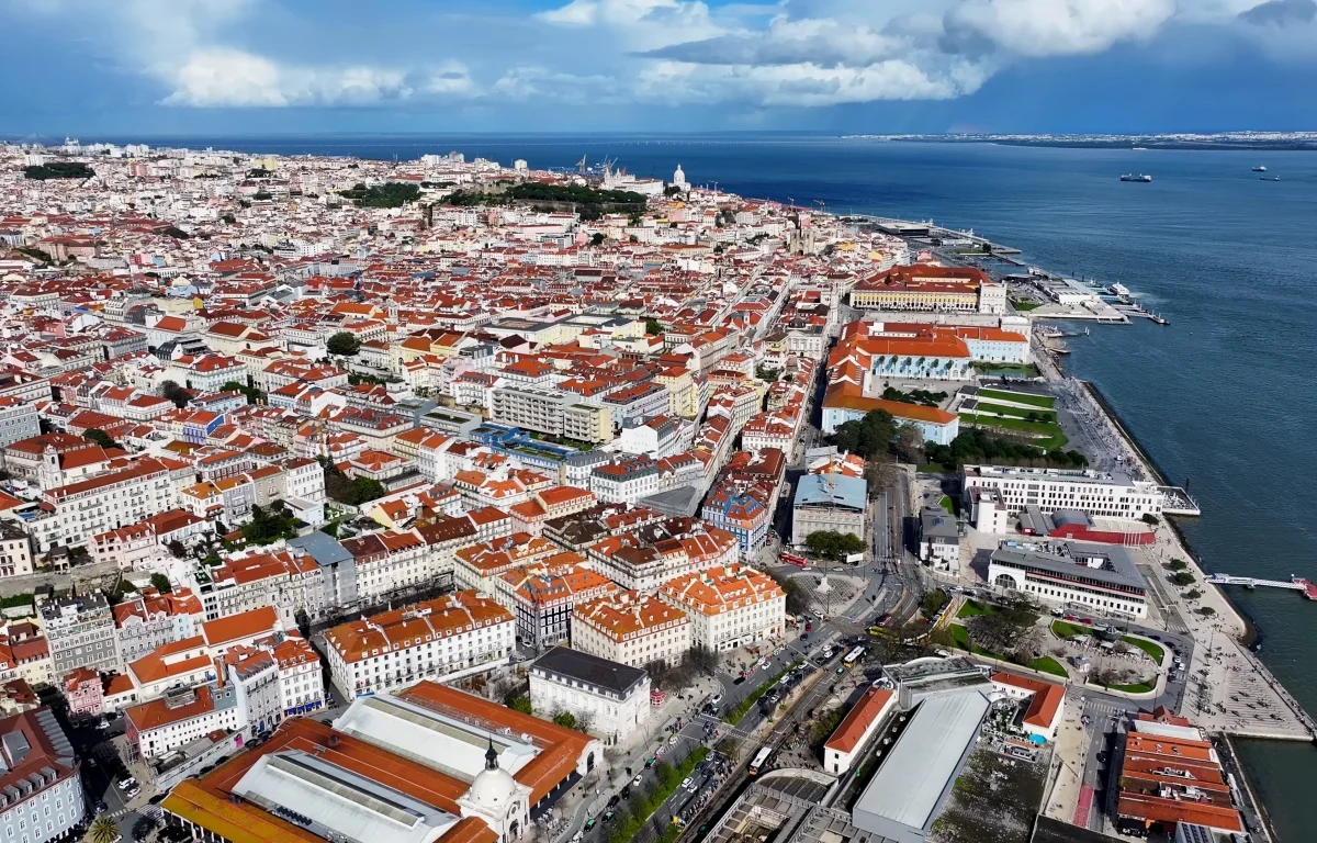 העיר ליסבון בפורטוגל