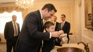 הילד בן השלוש החזיר את מאיר למצווה לראשונה בחייו