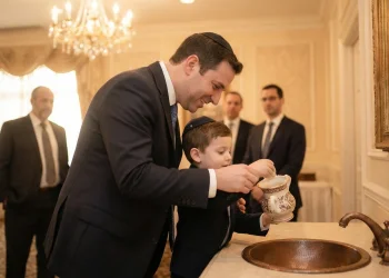 הילד בן השלוש החזיר את מאיר למצווה לראשונה בחייו הילד בן השלוש החזיר את מאיר למצווה לראשונה בחייו