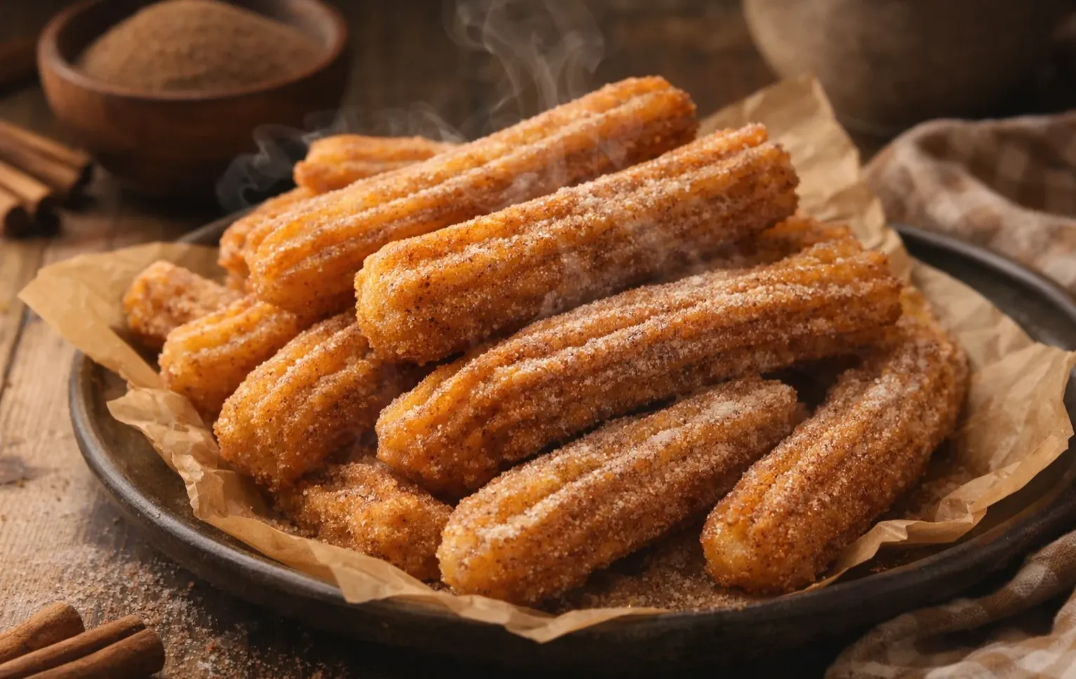 נמאס מהסופגניות? הפעם תכינו את הצ'ורוס הזה ולא תוכלו להפסיק לאכול נמאס מהסופגניות? הפעם תכינו את הצ'ורוס הזה ולא תוכלו להפסיק לאכול