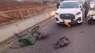 בני ברק: רוכב אופניים חשמליים נהרג מפגיעת רכב