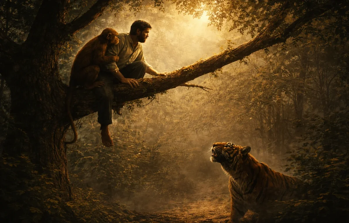 "הקוף חטף את האיש": הסיפור שיגרום לכם לחשוב שוב על הכרת הטוב