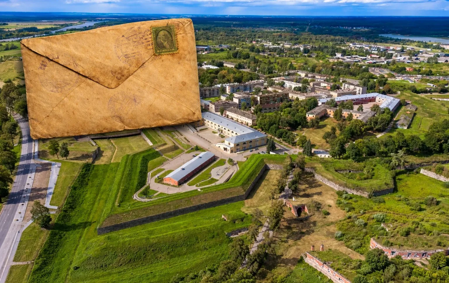 העיר דווינסק מקום מושבו והנהגתו של הגאון מרוגוצ'וב כפי שנראית כיום