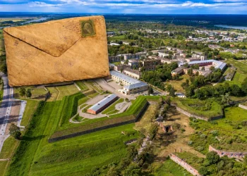 העיר דווינסק מקום מושבו והנהגתו של הגאון מרוגוצ'וב כפי שנראית כיום