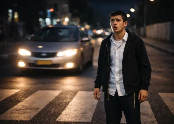 "קפאתי במקום הרכב עמד לפגוע בי"