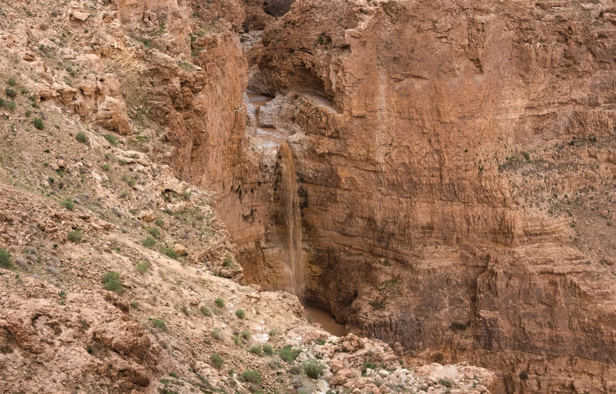 שיטפונות חורף פתאומיים במדבר יהודה