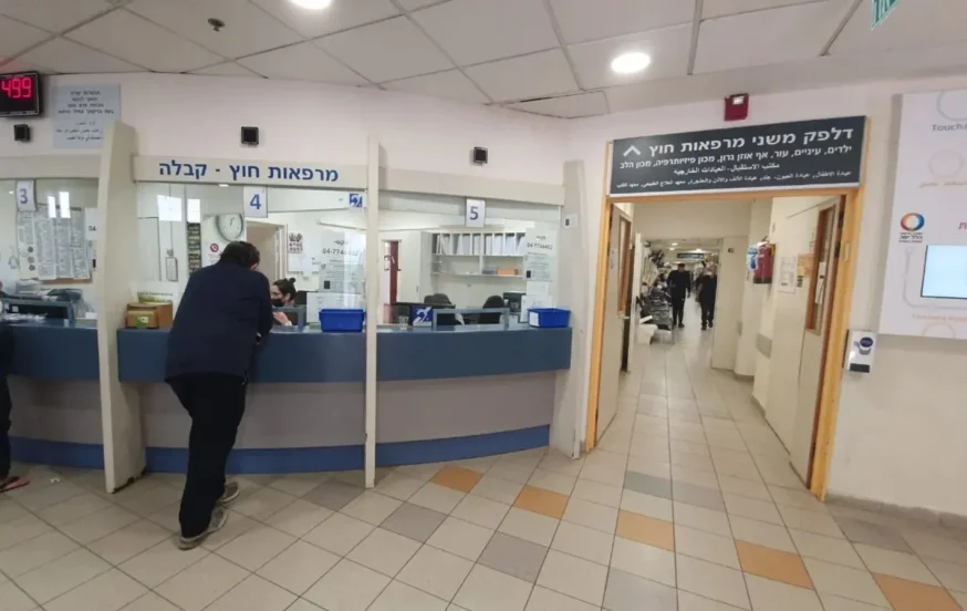 דרמה בחדרה: גנב רכב עם תינוק מבית החולים הלל יפה - ונעצר במהירות