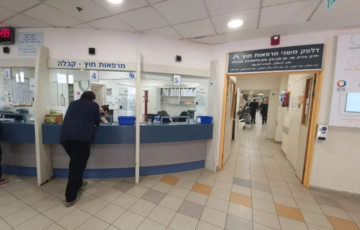 דרמה בחדרה: גנב רכב עם תינוק מבית החולים הלל יפה - ונעצר במהירות