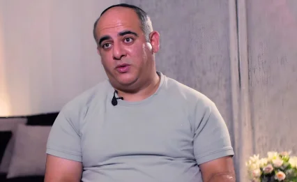 השחקן בצלאל בורוכוב בדמעות: "יש גן עדן, סבא נמצא שם"