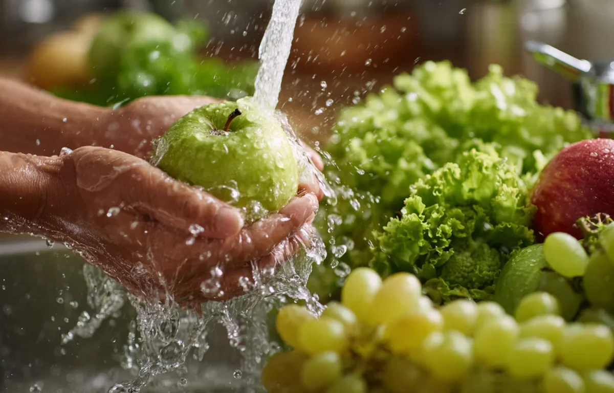 3 שלבים הכי יעילים לשטיפה וניקוי של ירקות ופירות