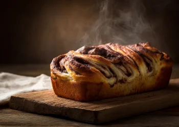 המתכון המושלם לשבירת צום: עוגת שמרים רכה עם שוקולד חם