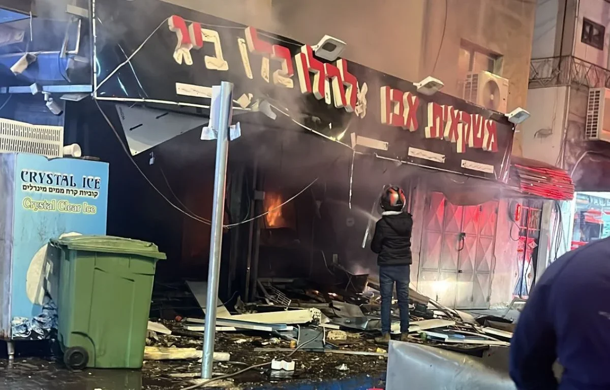 פיצוץ במסעדה בנצרת: 12 נפגעים - במשטרה שוללים חשד לפלילים