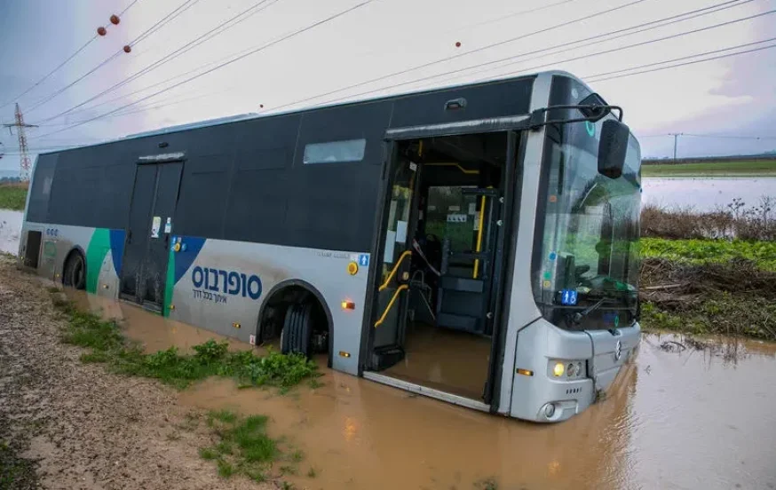 המדינה נערכת לסערה: הצפות ושיטפונות צפויים בכל רחבי הארץ