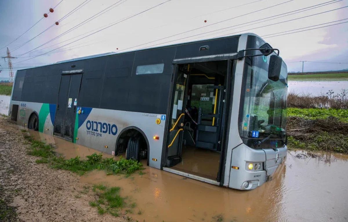 המדינה נערכת לסערה: הצפות ושיטפונות צפויים בכל רחבי הארץ
