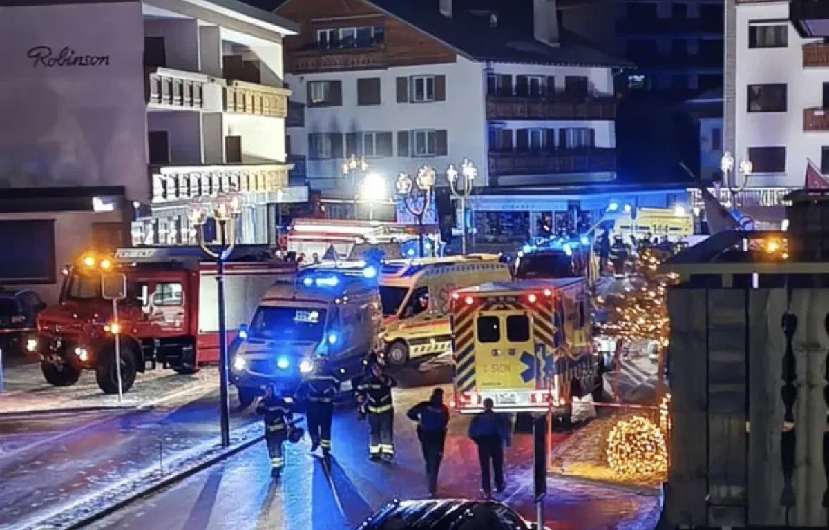 האסון באתר הסקי בשווייץ: 24 זוהו מתוך 40 הרוגים - בין הנספים: שתי נערות יהודיות