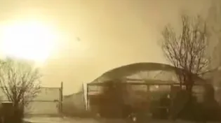 שלג מול שמש מסנוורת: התיעוד המדהים מטרנסילבניה