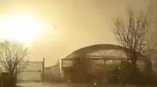 שלג מול שמש מסנוורת: התיעוד המדהים מטרנסילבניה