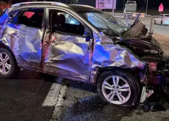 תאונה קשה בצפון: ארבעה נפצעו בהתנגשות בין משאית לשני כלי רכב